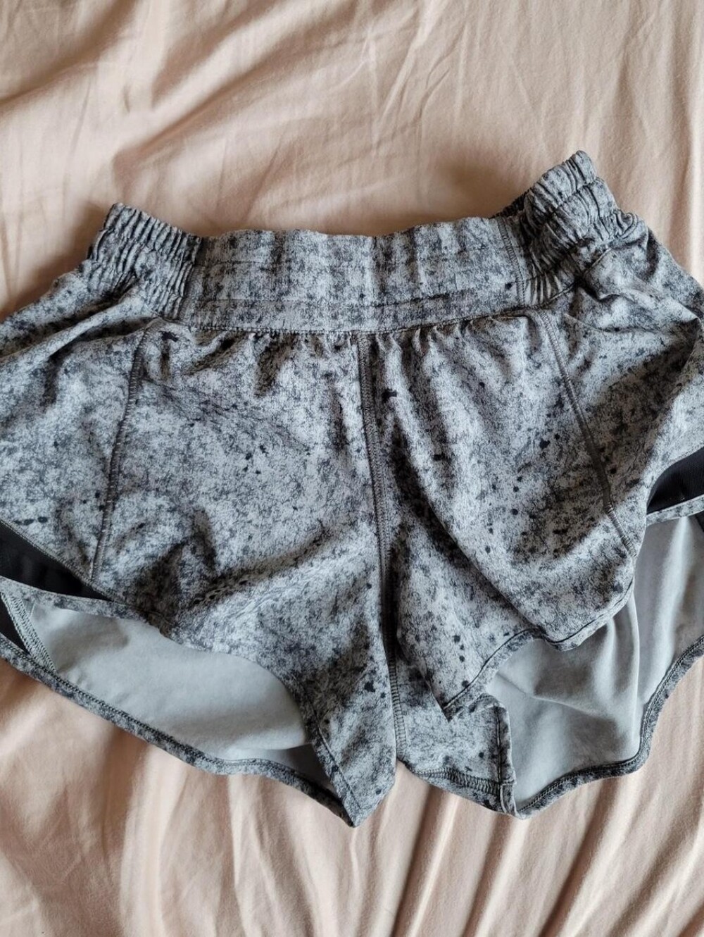 Lululemon Gray Running Shorts (Size 4)